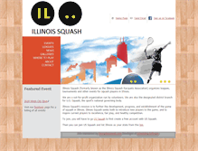 Tablet Screenshot of ilsquash.com